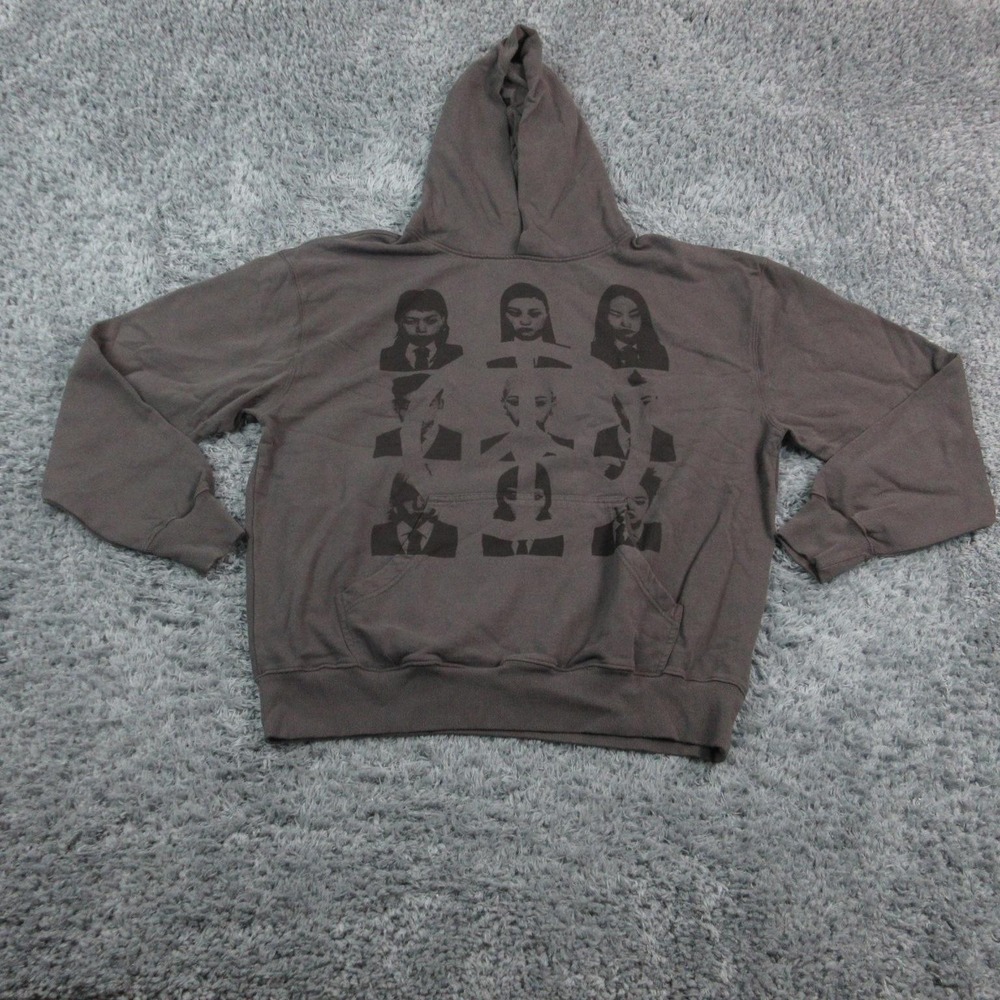 Madness Hoodie Mens 2XL Black World Famous Heavyweight Fleece USA Graphic